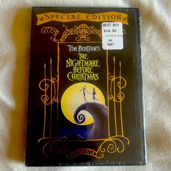 The Nightmare Before Christmas Special Edition DVD, Tim Burton RARE 2000 Disney - Picture 1 of 5
